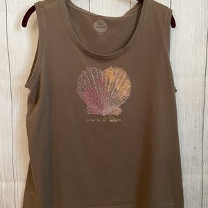 Life is good women’s extra large tank.